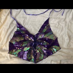 S/M, purple, lightly used